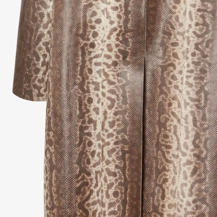 FENDI Coats Women's Beige Yellow-3