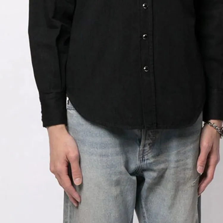 SAINT LAURENT FW21 Shirt Men's Black-5