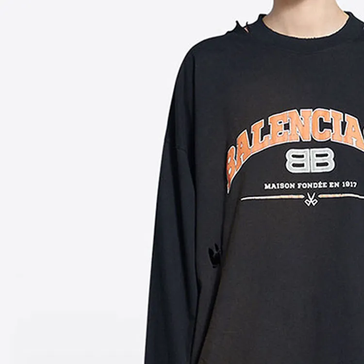 Balenciaga 2000s Maison Balenciaga Cotton T shirt-4