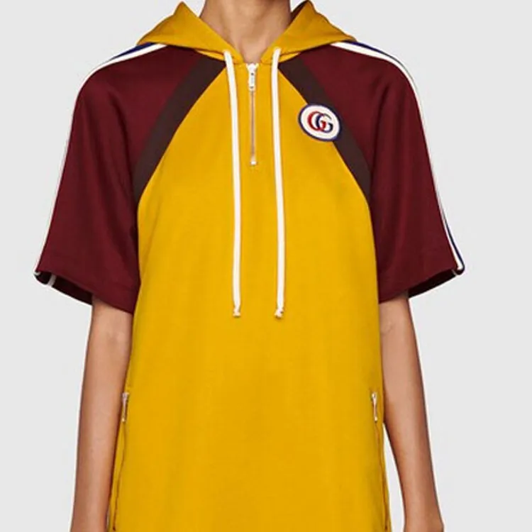 GUCCI SS22 Short Sleeved Dresses Women's Yellow-4