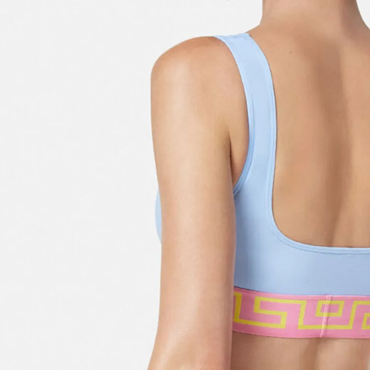 VERSACE SS24 Bikini Women's Blue-3