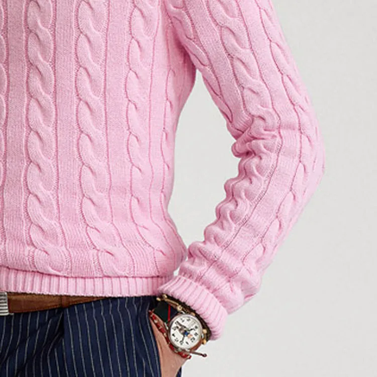 Polo Ralph Lauren SS21 Sweater Men's Pink-4