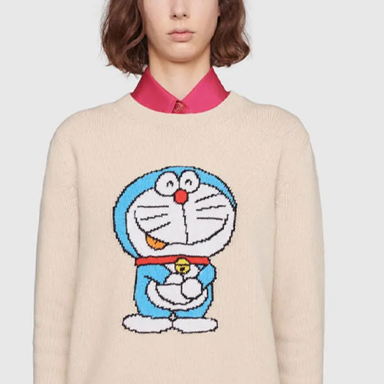 GUCCI Sweater Women's Ivory White-6