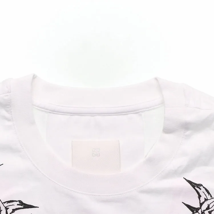 Givenchy Gothic Print Oversized T Shirt-3