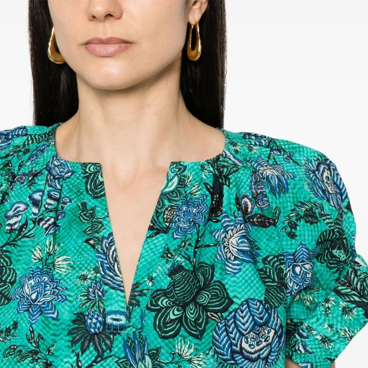 Ulla Johnson Naomi Floral-print Blouse-4