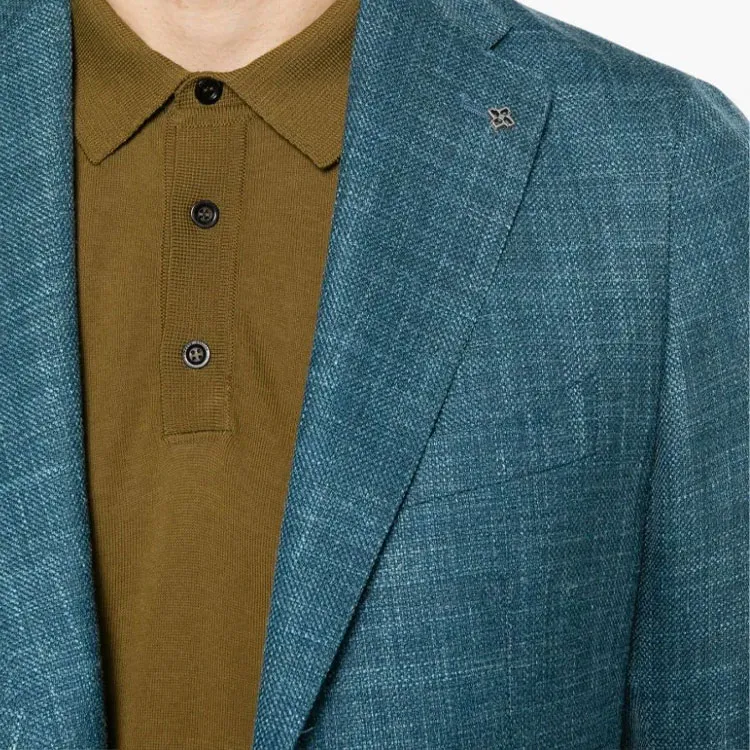 Tagliatore Montecarlo Single Breasted Blazer-5