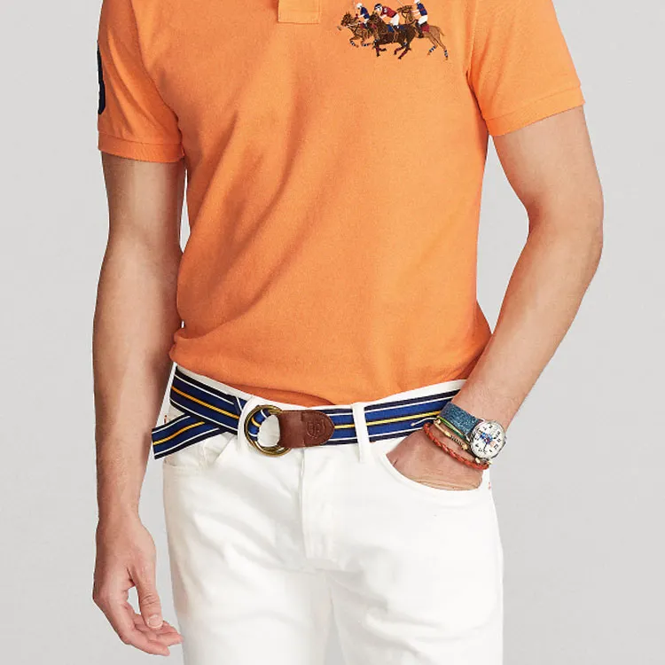 Polo Ralph Lauren Polo Shirt Men's Classic Peach Pink-6
