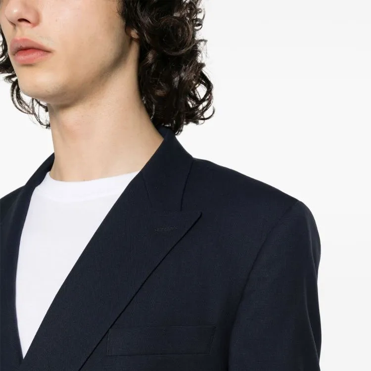FURSAC Wool Double-breasted Blazer-4