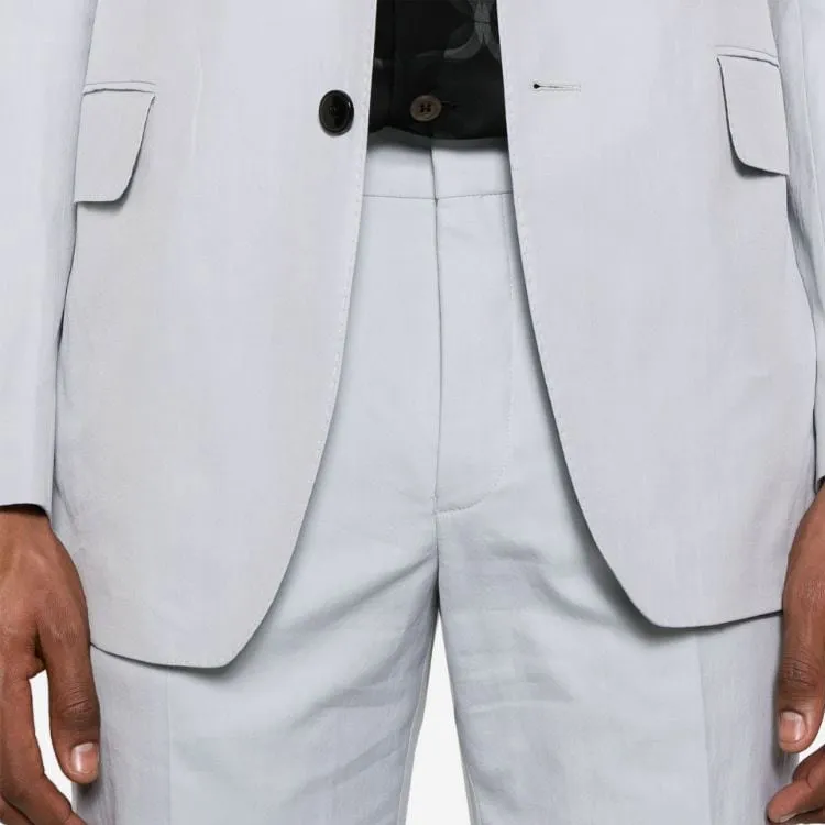 DRIES VAN NOTEN SS24 Business Suits Men's Pink Blue-3