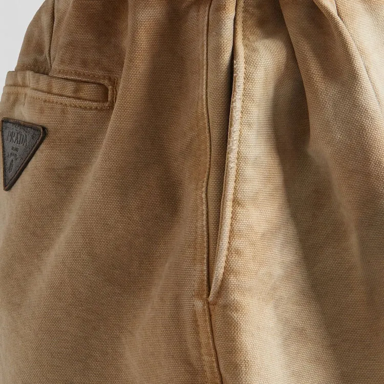PRADA Pleat detailing Shorts-4