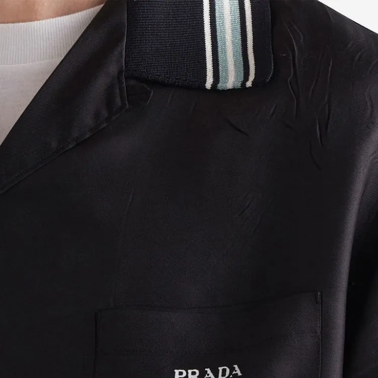 PRADA Short Sleeved Button Up Shirt-3