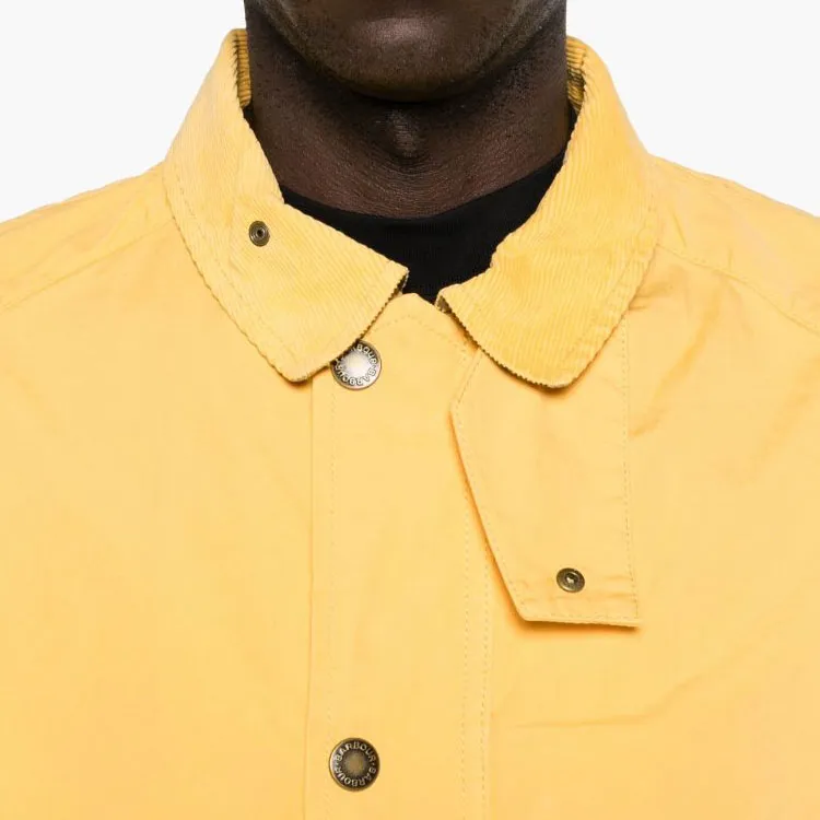 BARBOUR SS24 Jackets Coats Men's Mustard Yellow-4