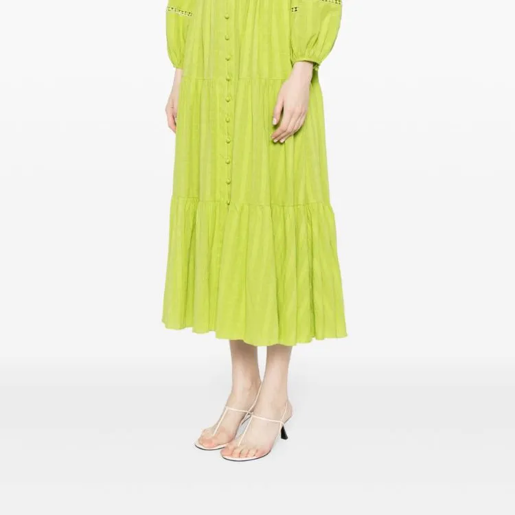 DVF Diane Von Furstenberg Gigi Cotton Midi Dress-5