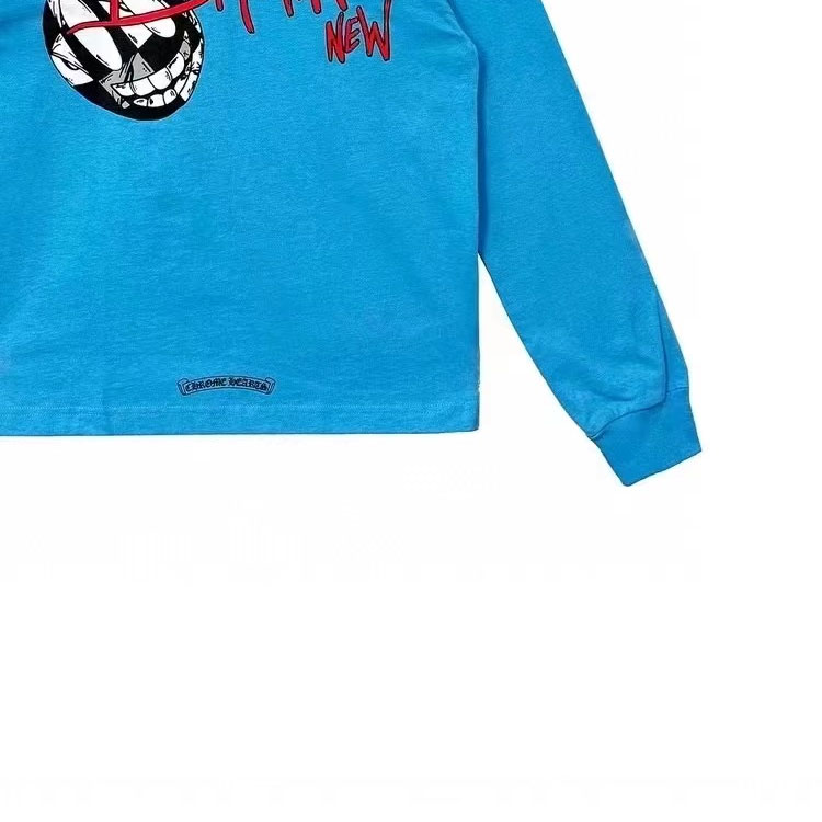 Chrome Hearts x Mattyboy SS24 T-Shirt Unisex Blue - POIZON