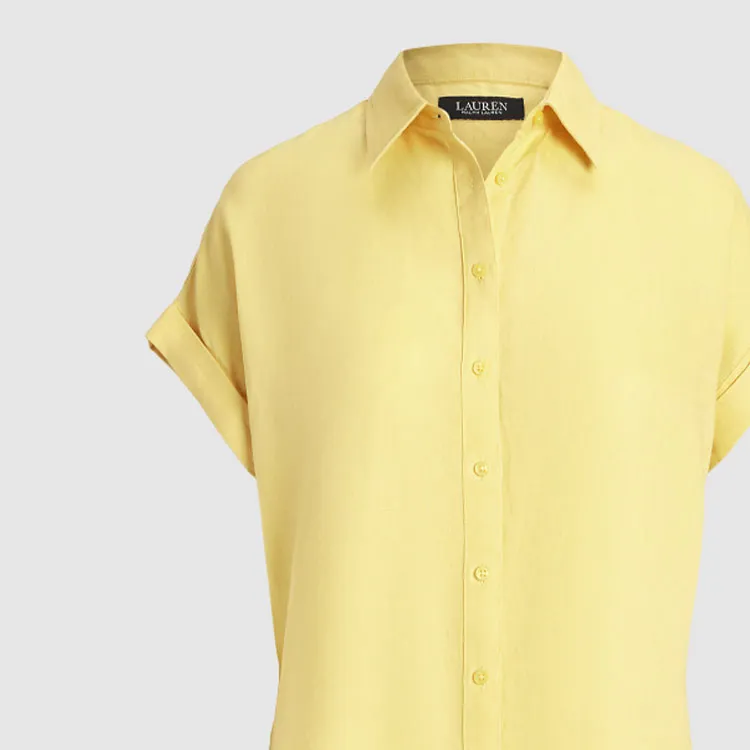 Polo Ralph Lauren SS24 Shirt Women's Primrose Yellow-3