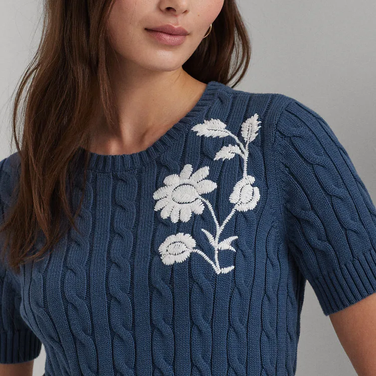 Polo Ralph Lauren SS24 Knitwear Women's Dark Indigo-4