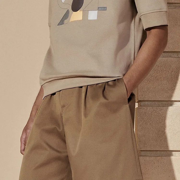 HERMES SS24 T-Shirt Men's Sand Yellow-3