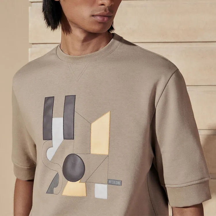 HERMES SS24 T-Shirt Men's Sand Yellow-2