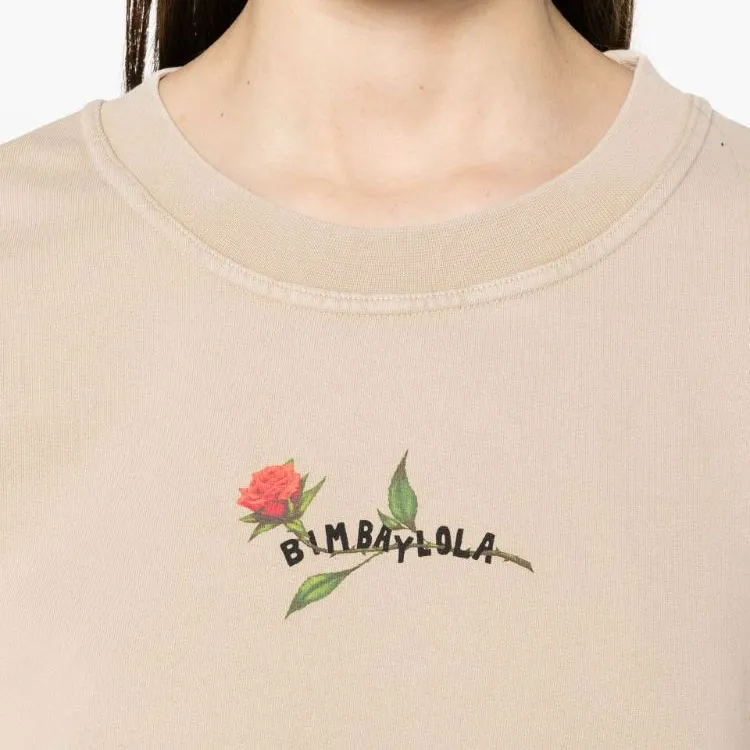BIMBA Y LOLA Logo-print Cotton Sweatshirt-3