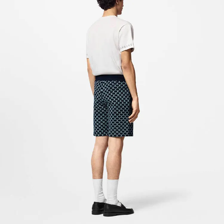 LOUIS VUITTON 1AGMIF Signature Short-Sleeved Cotton Crewneck-2