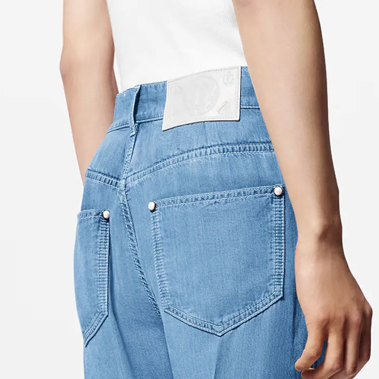LOUIS VUITTON SS24 Casual Pants Men's Blue-4