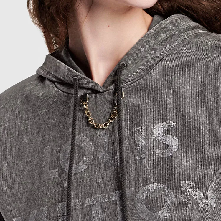 LOUIS VUITTON SS24 Sweatshirt Women's Gray-4