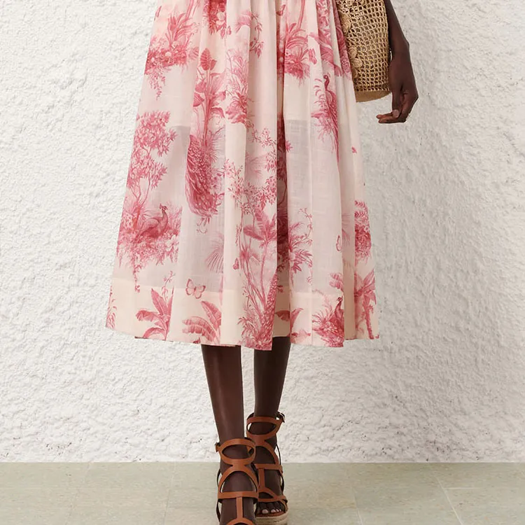 Zimmermann Waverly Corset Midi Dress-5