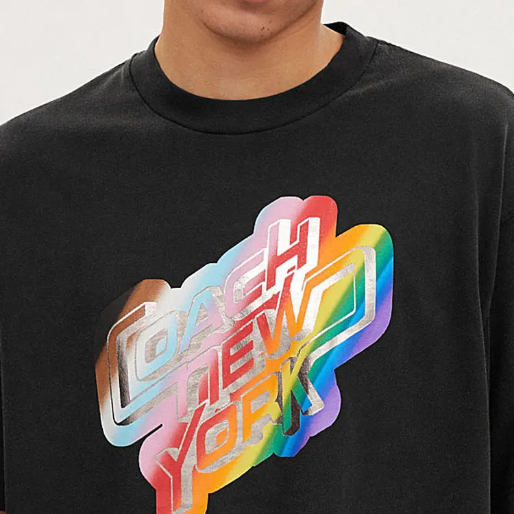 COACH T Shirts Men Black-3