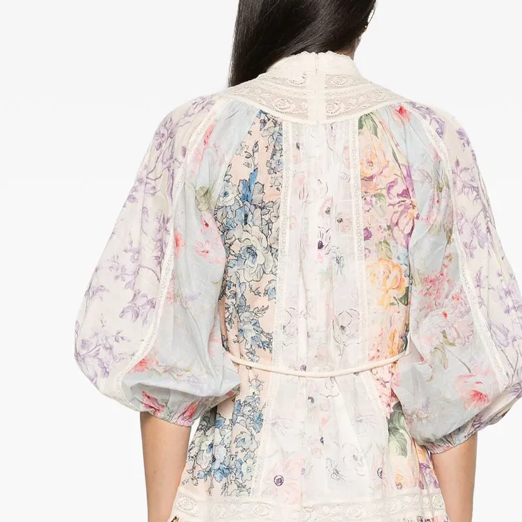Zimmermann Halliday Floral print Minidress-4
