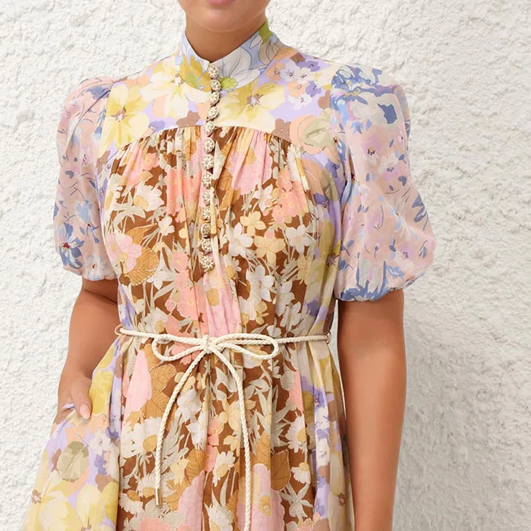 Zimmermann Pop Puff Sleeved Maxi Dress-4