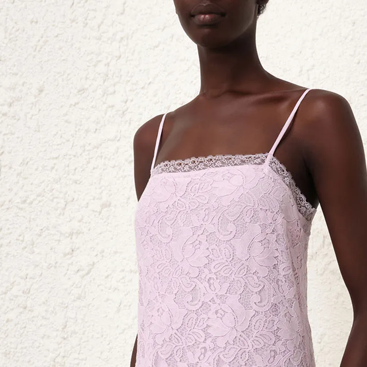 Zimmermann SS24 Slip Dresses Women's Lilac-4