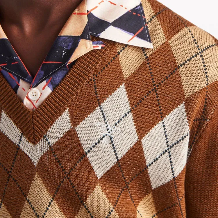 PRADA Sweaters Men Brown-3