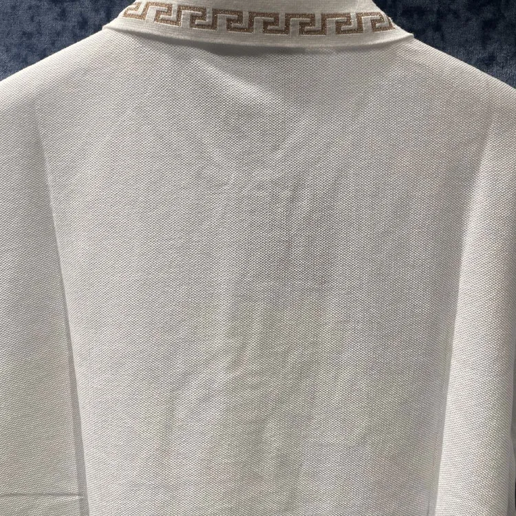 VERSACE Cotton Polo Shirt-6