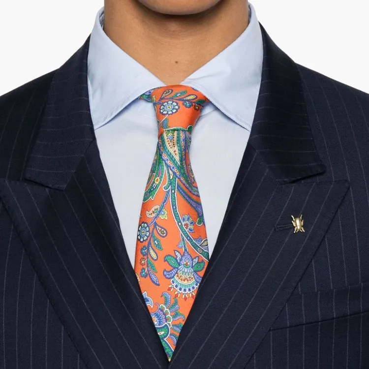 CORNELIANI S130s Pinstripe Double-breasted Suit-1