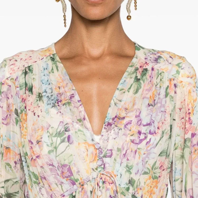 Zimmermann Halliday Floral print Maxi Dress-3