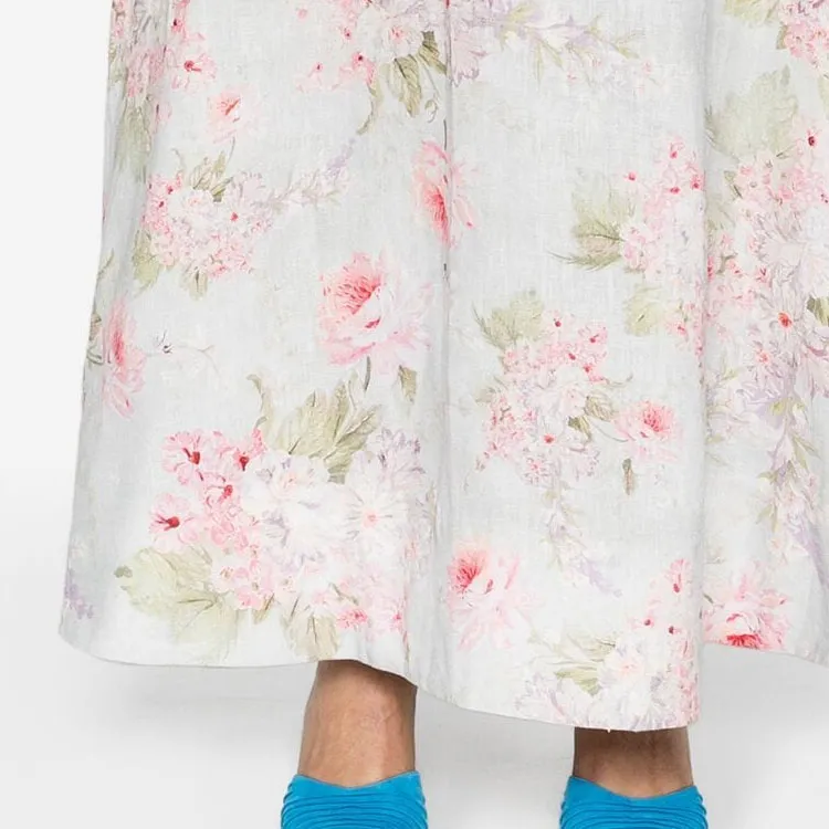 Zimmermann Halliday Floral print Maxi Dress-5