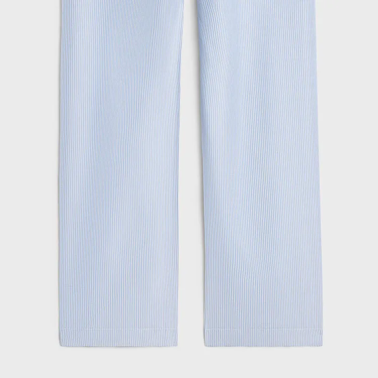 CELINE Pajama Pants Women's Blue-4