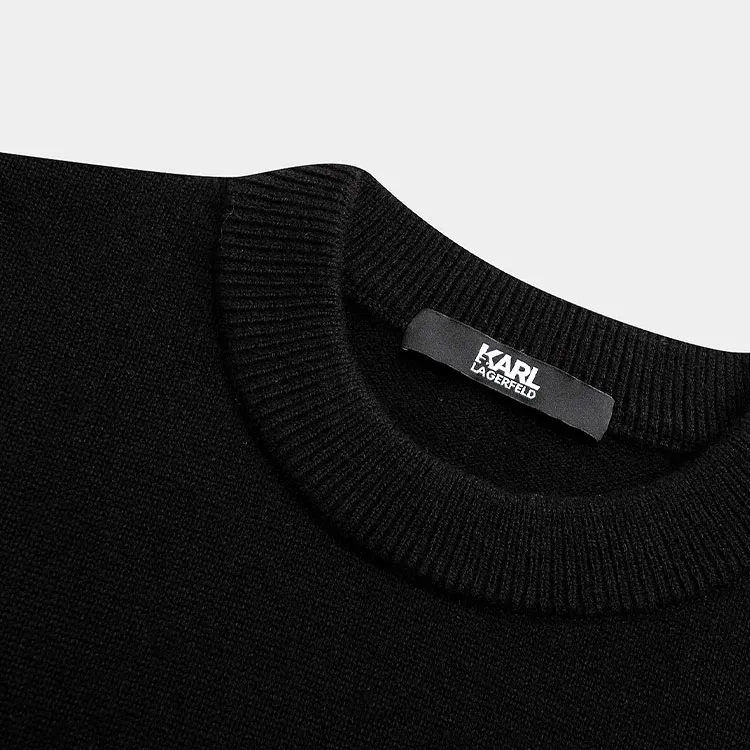 KARL LAGERFELD FW23 Sweater Men's Black-5