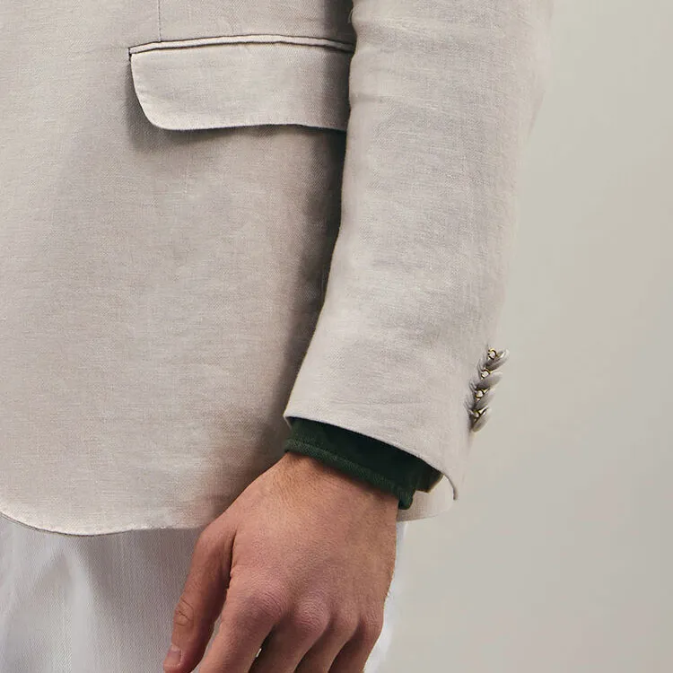Boglioli Single breasted Linen Blazer-5