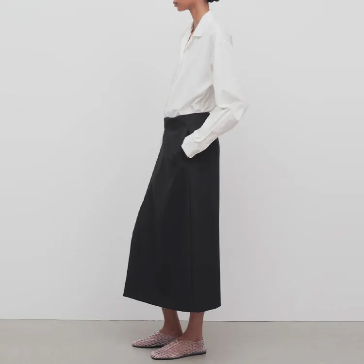 THE ROW Kavi Midi Skirt-4