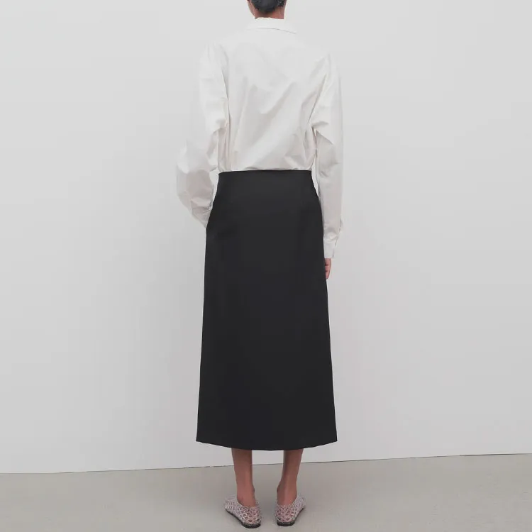 THE ROW Kavi Midi Skirt-3