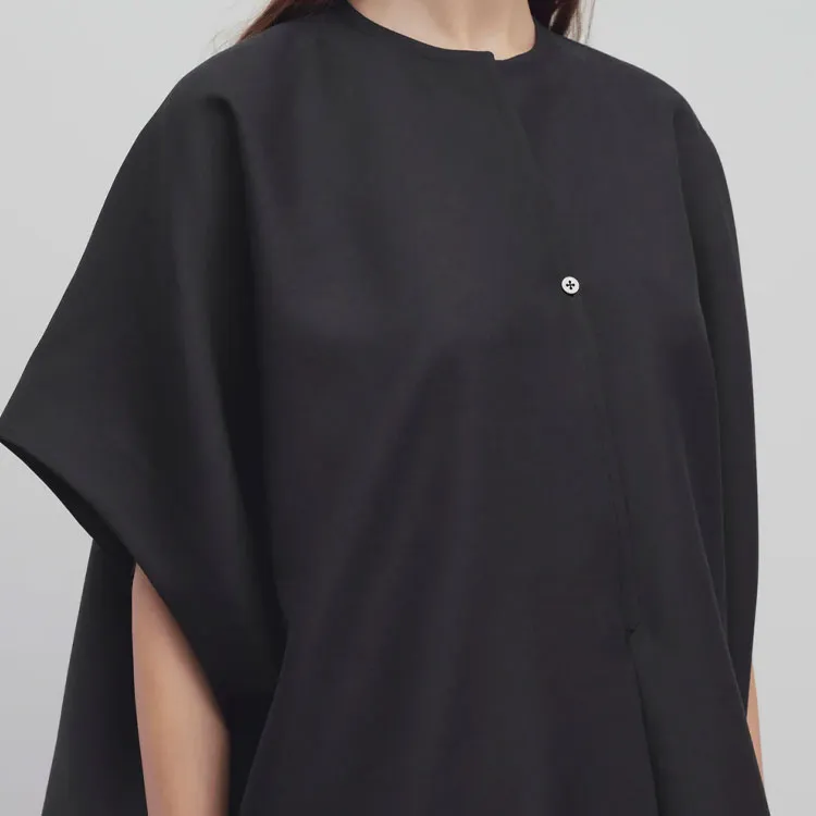THE ROW SS24 Short-Sleeved Dresses Women's Black-5