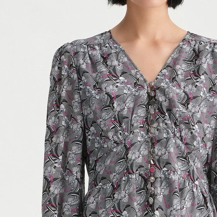 KARL LAGERFELD FW23 Shirt Women's Gray-5