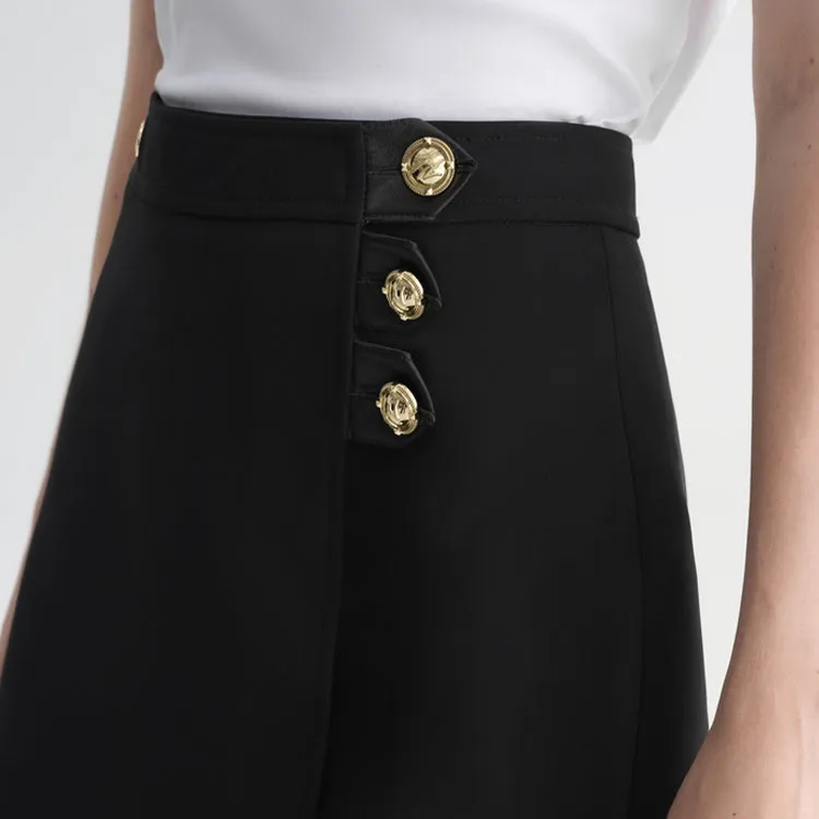 KARL LAGERFELD Casual Short Skirts Women's Black-4