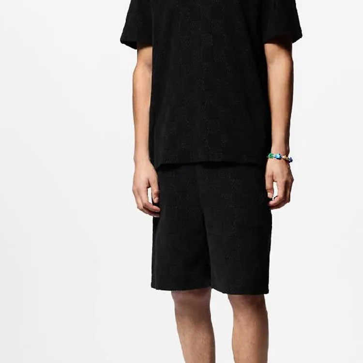 LOUIS VUITTON Damier French Terry Cotton T shirt-5