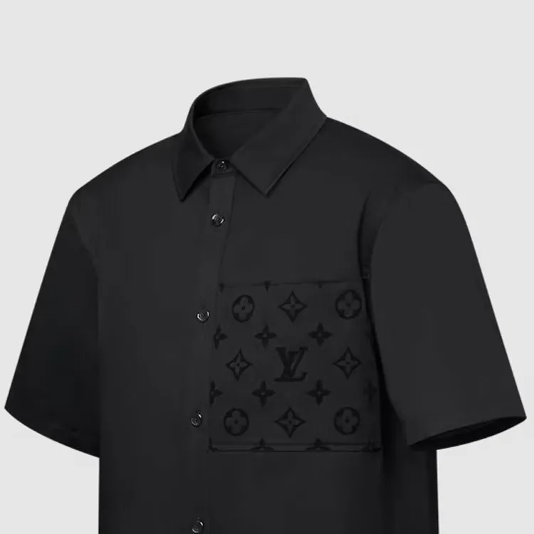 LOUIS VUITTON SS24 Shirt Men's Black-3
