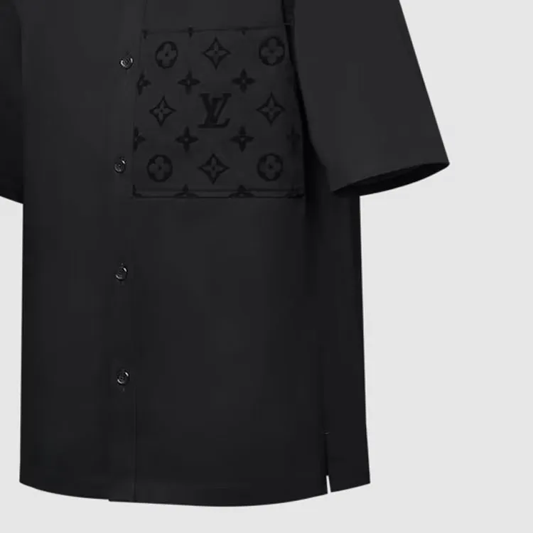 LOUIS VUITTON SS24 Shirt Men's Black-4