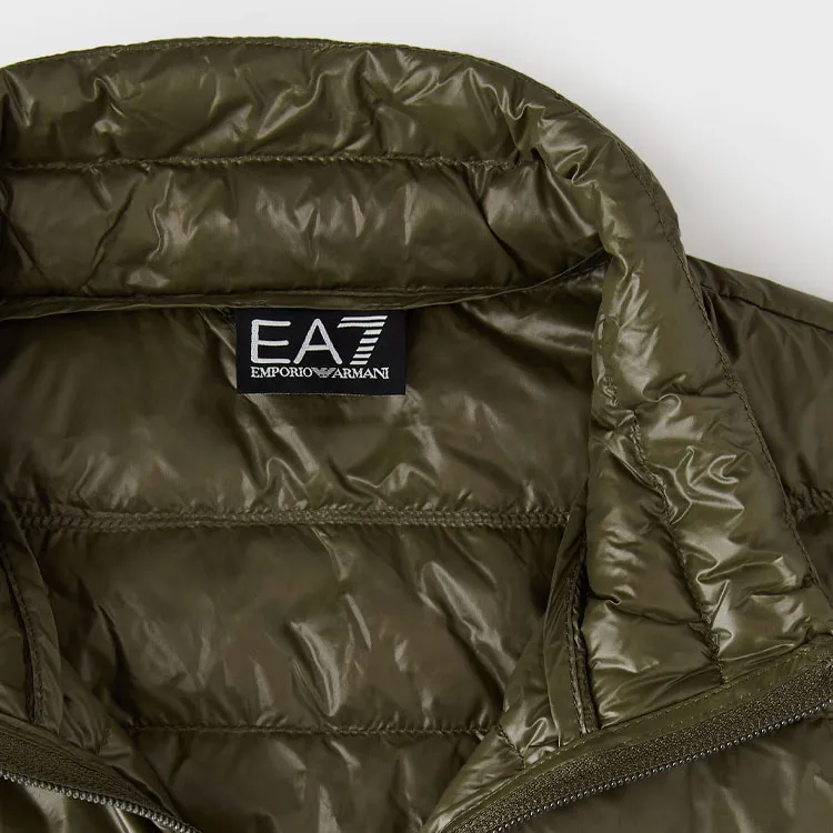 EMPORIO ARMANI EA7 Winter Jackets & Coats Men's Army Green-5
