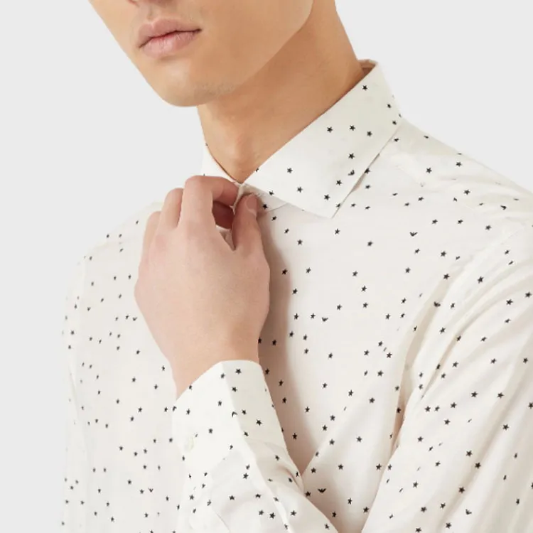 EMPORIO ARMANI SS22 Shirt Men's White-4