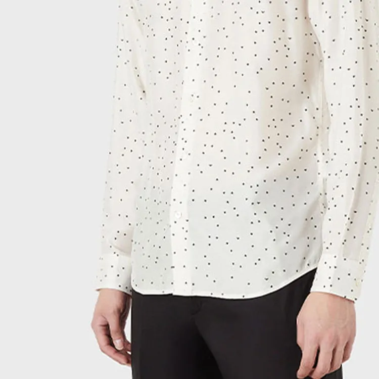 EMPORIO ARMANI SS22 Shirt Men's White-5